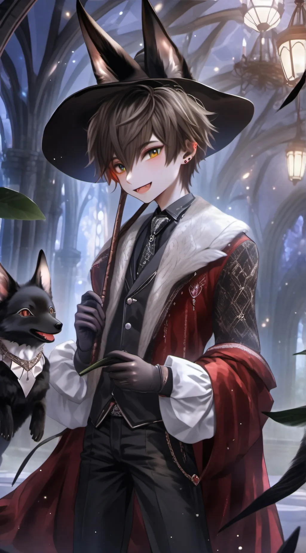 ai character: ₩ILLIEM background