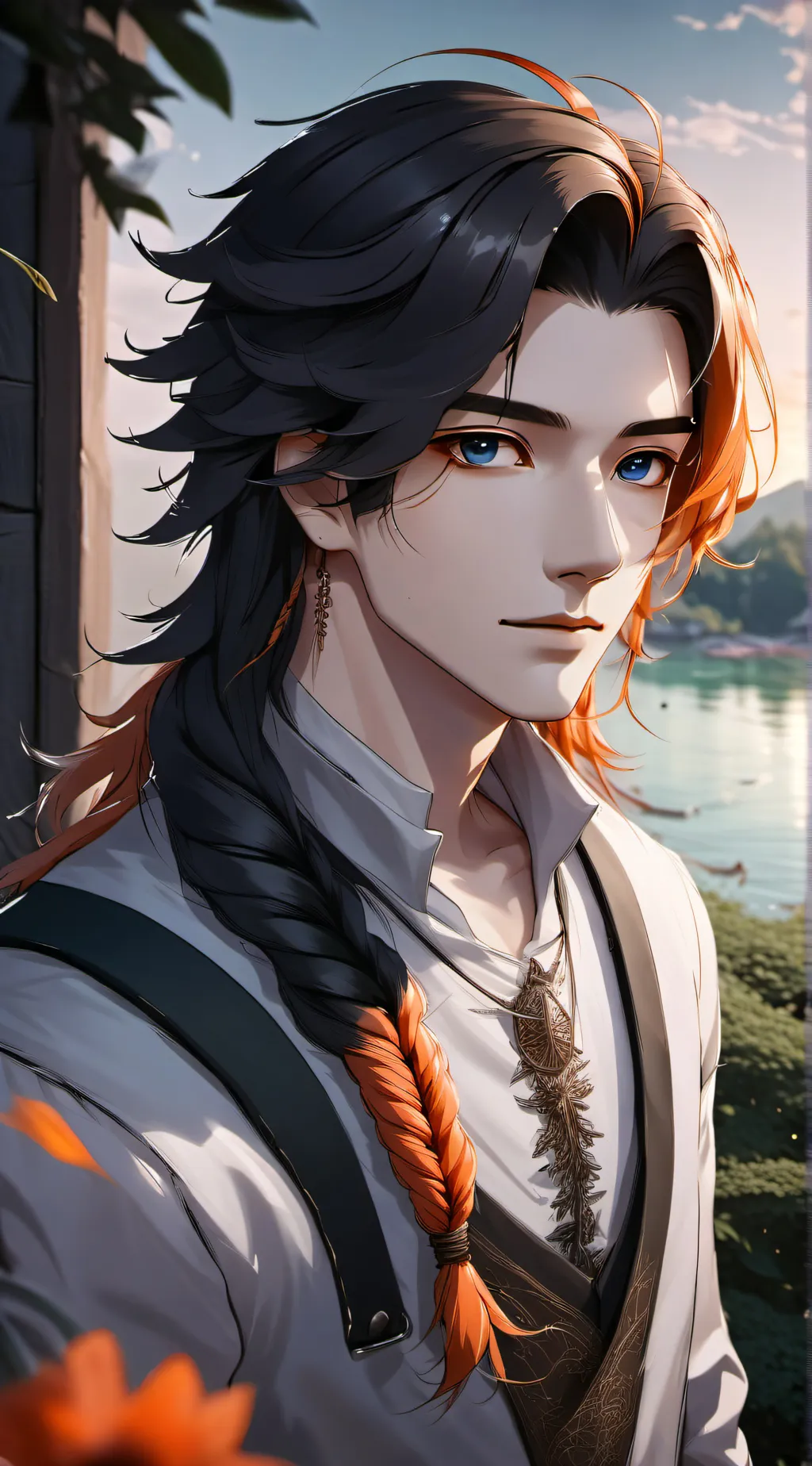 ai character: Mokio  background