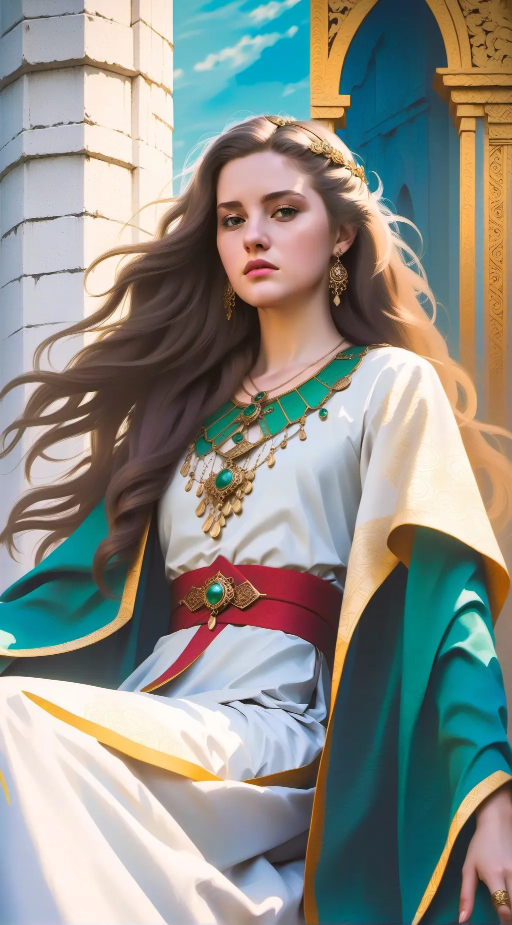 ai character: salem background