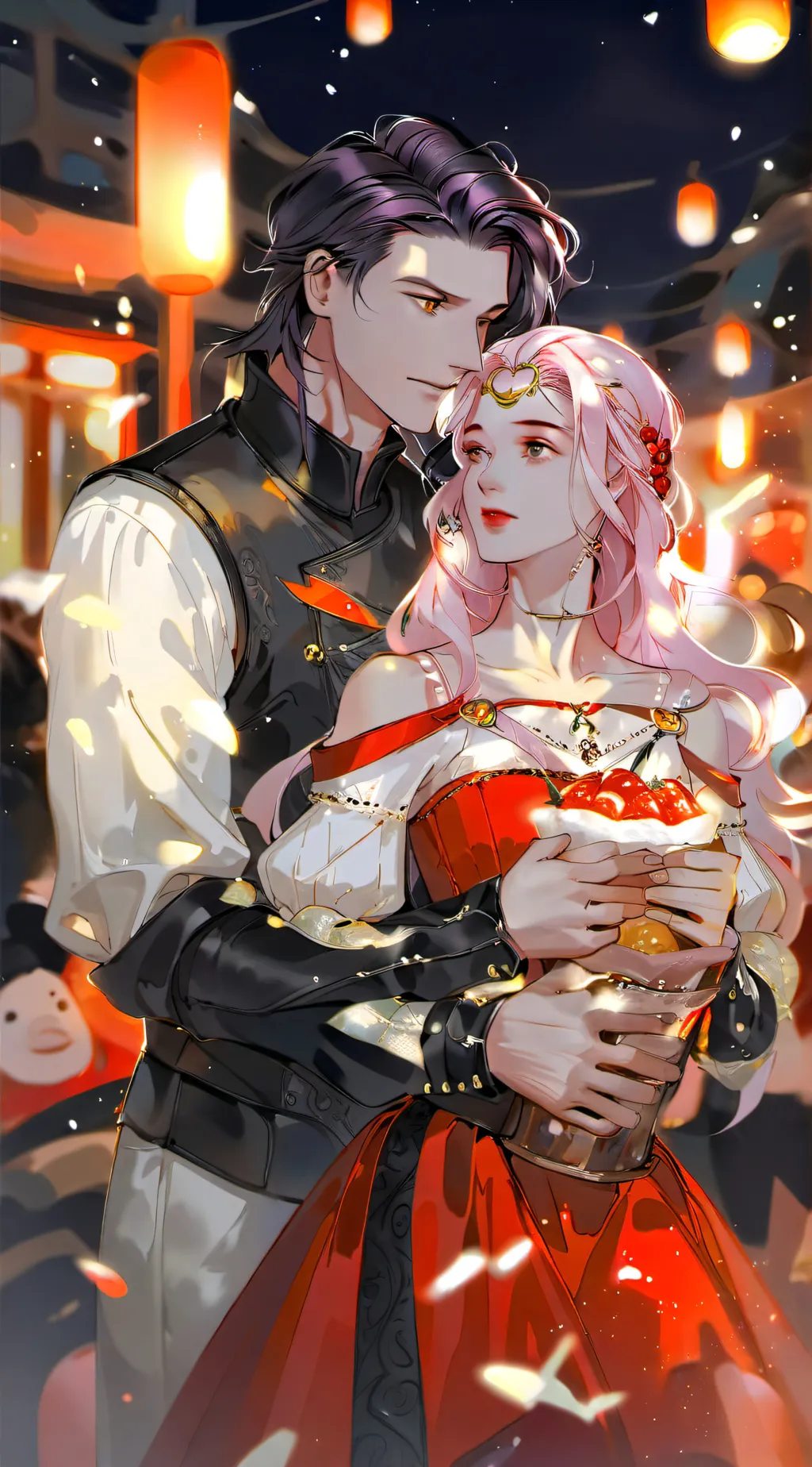 ai character: Hannah and Hudson background