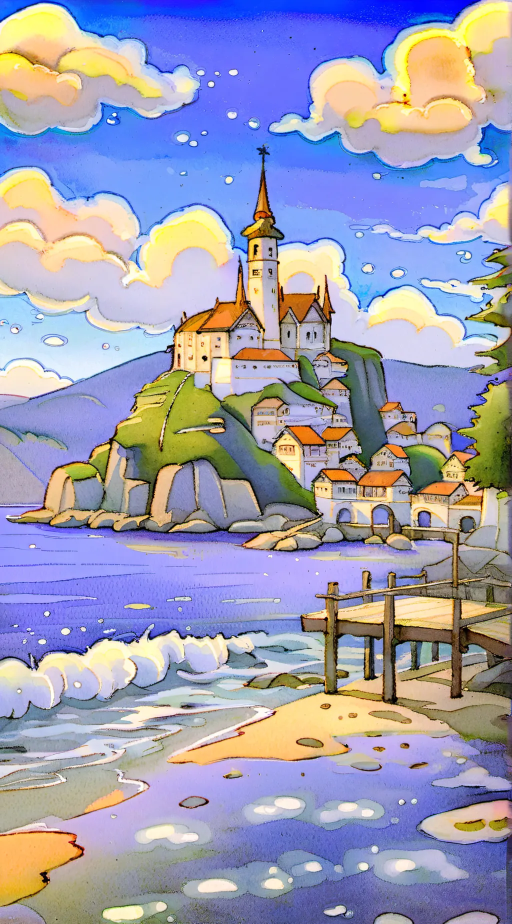 ai character: Arran background