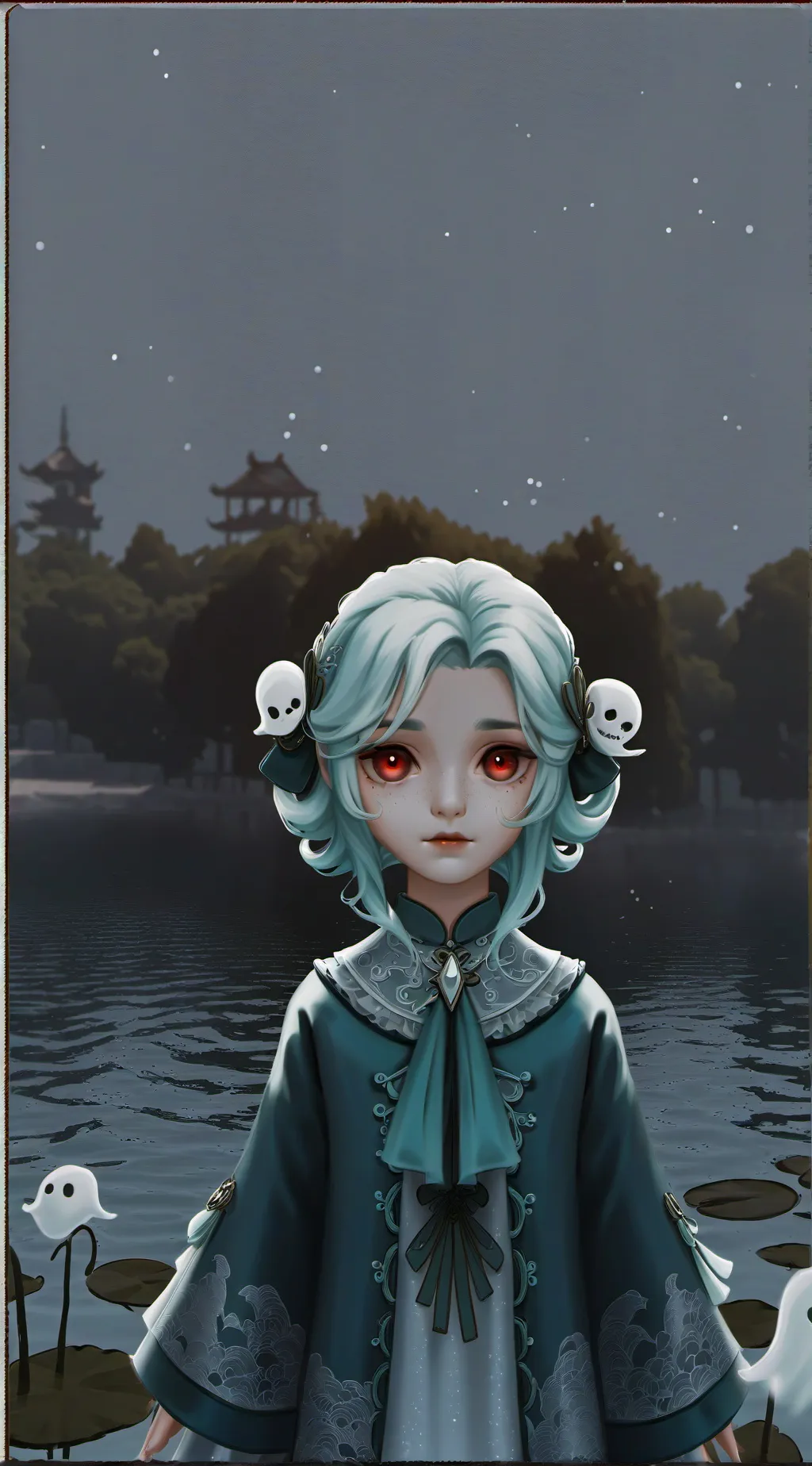 ai character: CurseOfTheCampLake background
