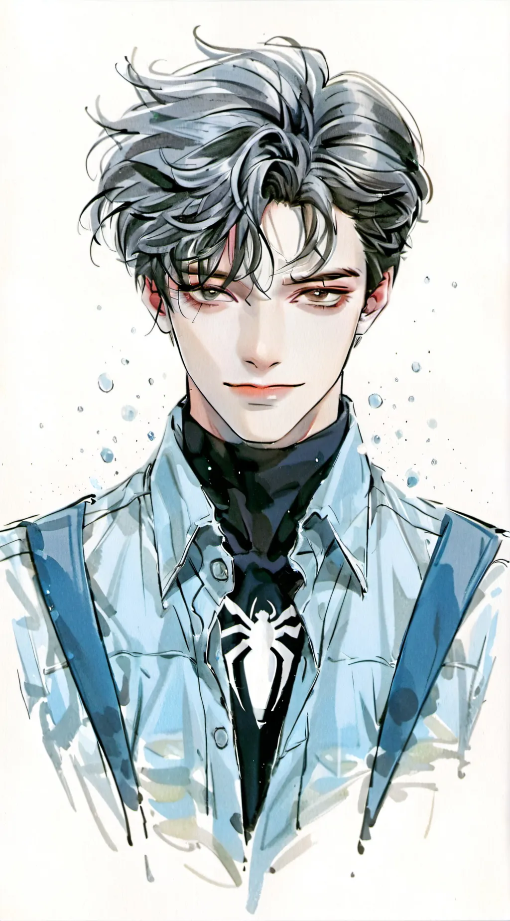 ai character: Grey Evans background