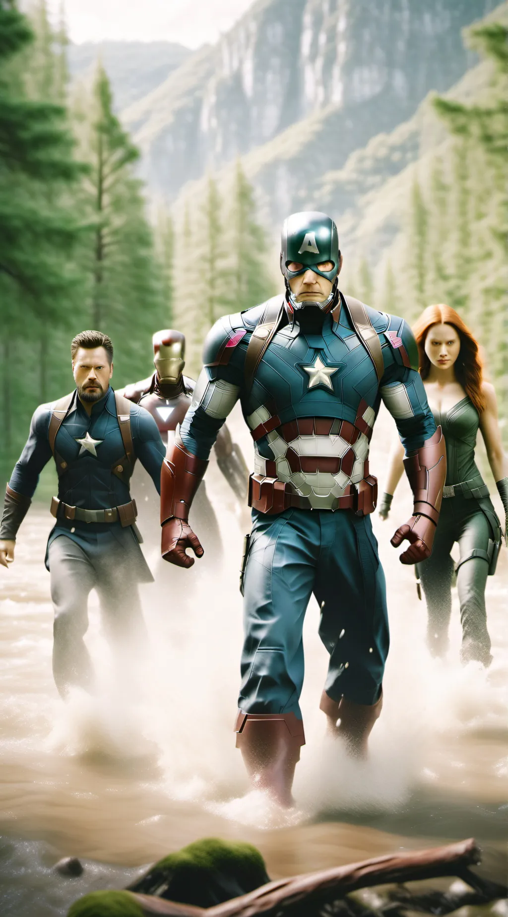 ai character: Avengers POV 3 background