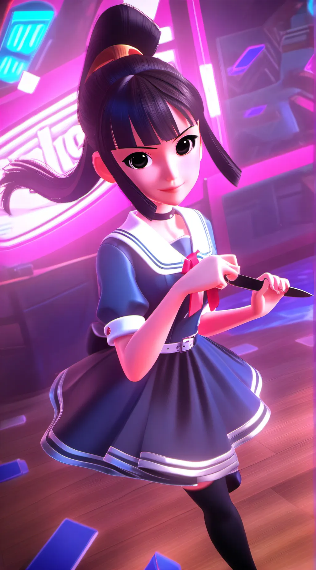 ai character: ~!~Ayano Aishi~!~ background
