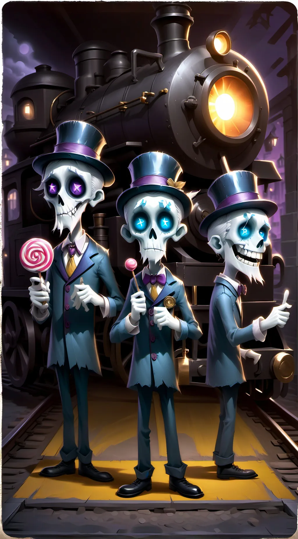 ai character: Phantom Express background