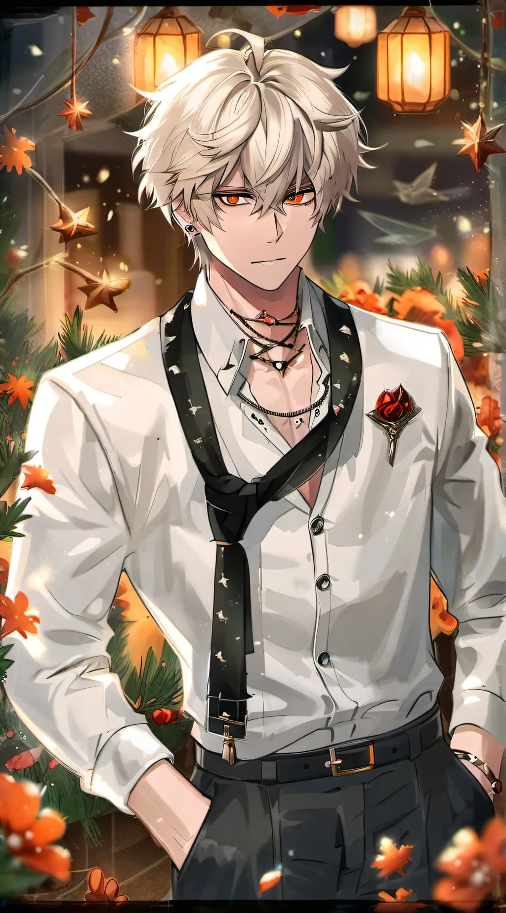 ai character: Katsuki Bakugo🧡 background