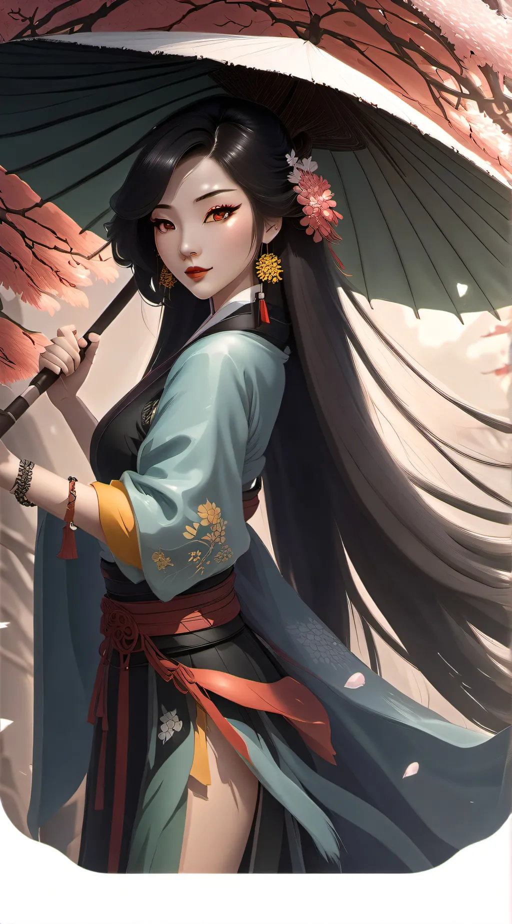 ai character: Mulan background