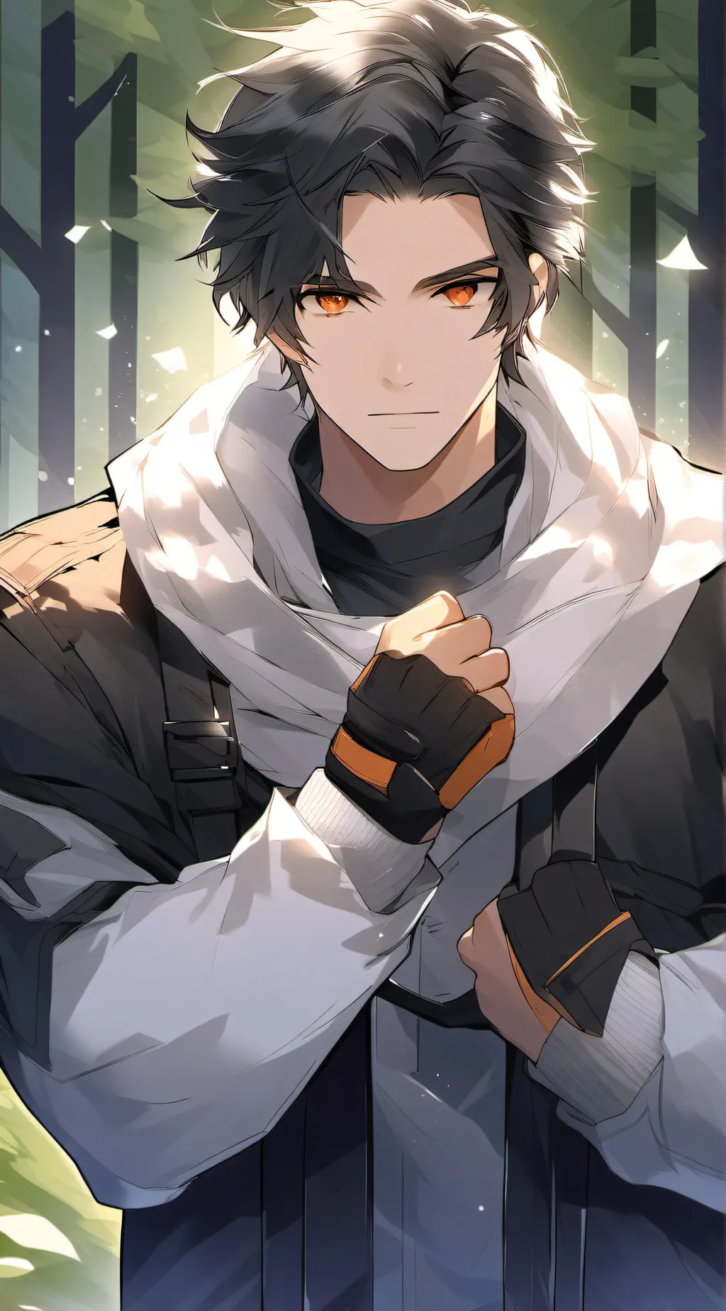ai character: Ashton background