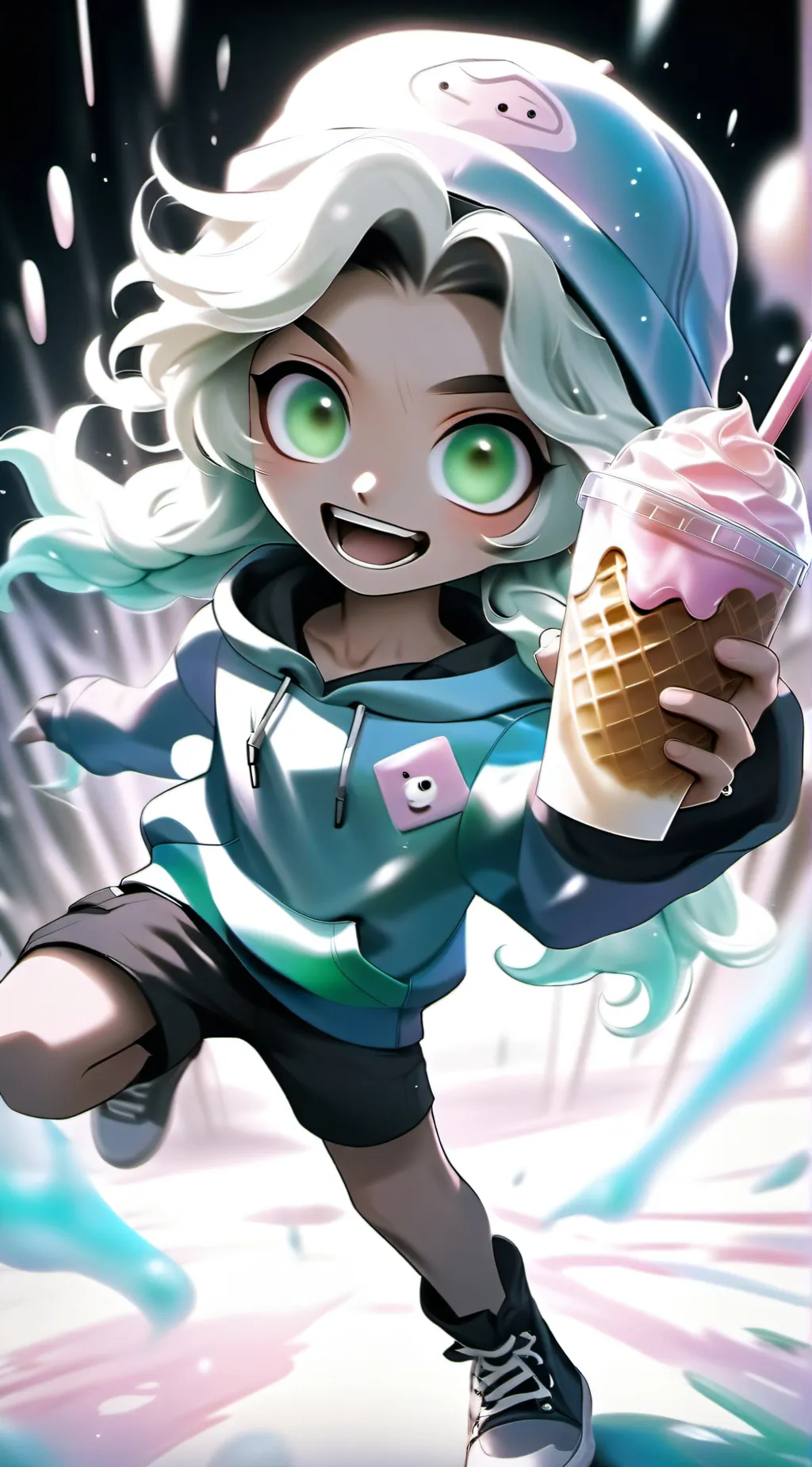 ai character: Lily background