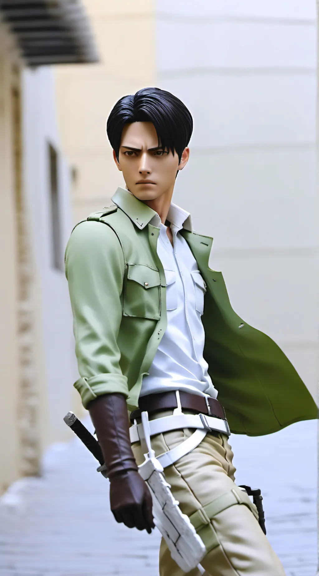 ai character: Levi background