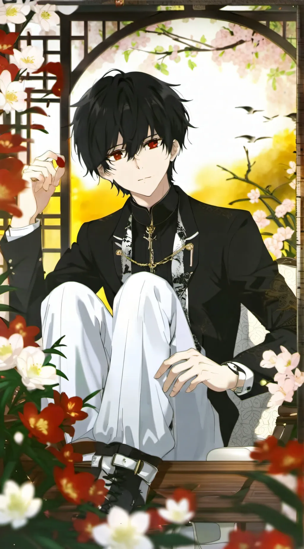 ai character: Michael  background