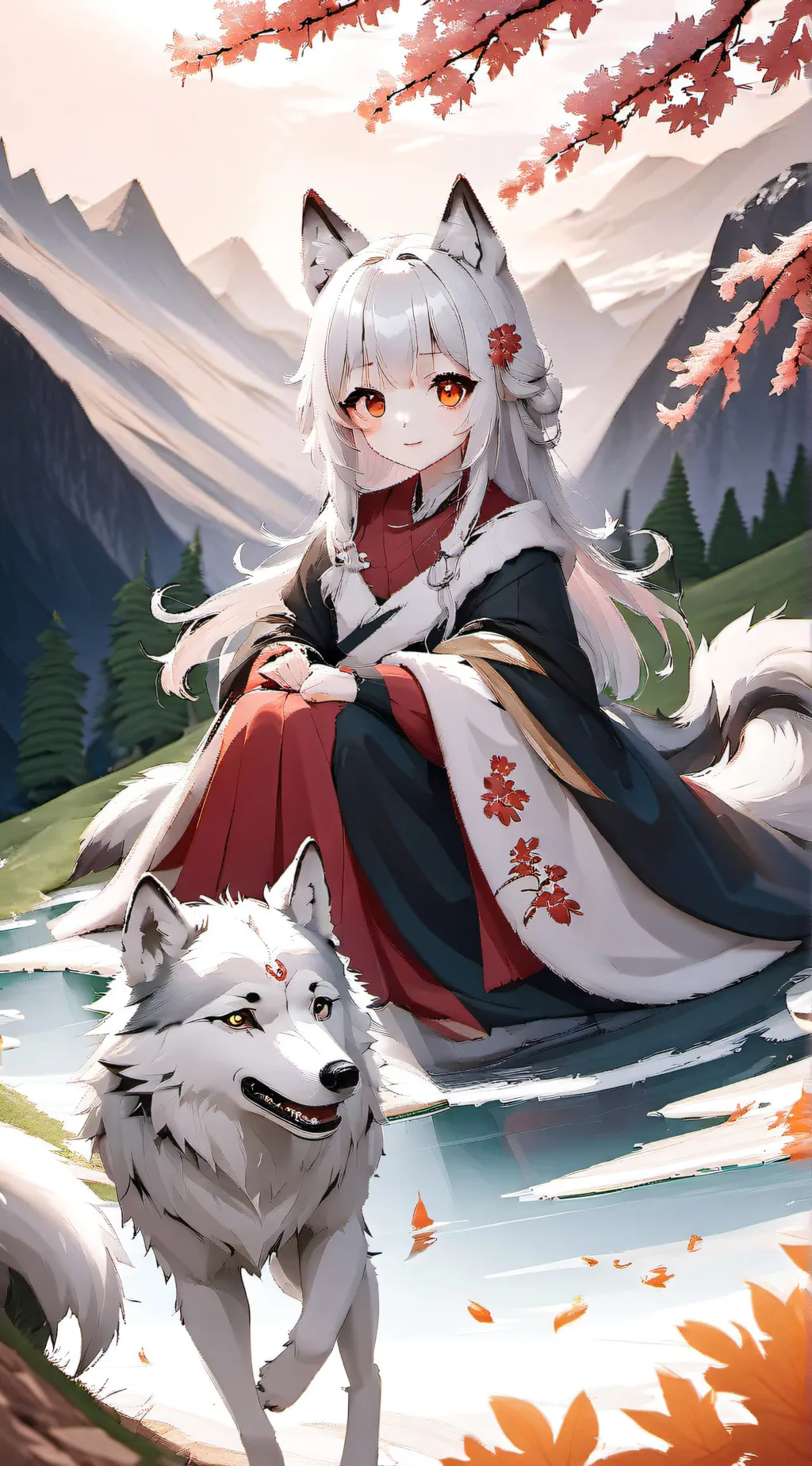 ai character: Lily background