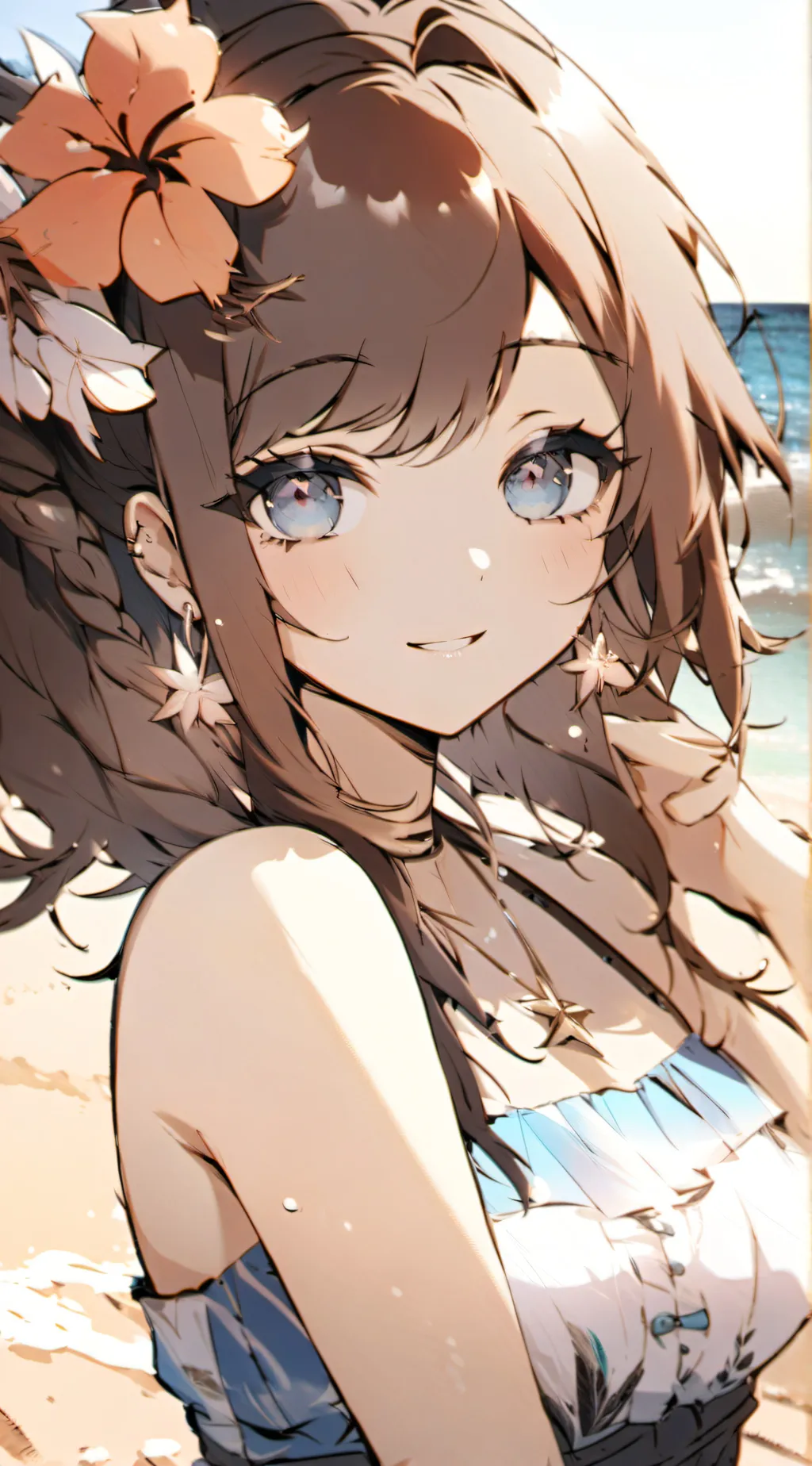 ai character: 🐚🍑~ellie~!! background