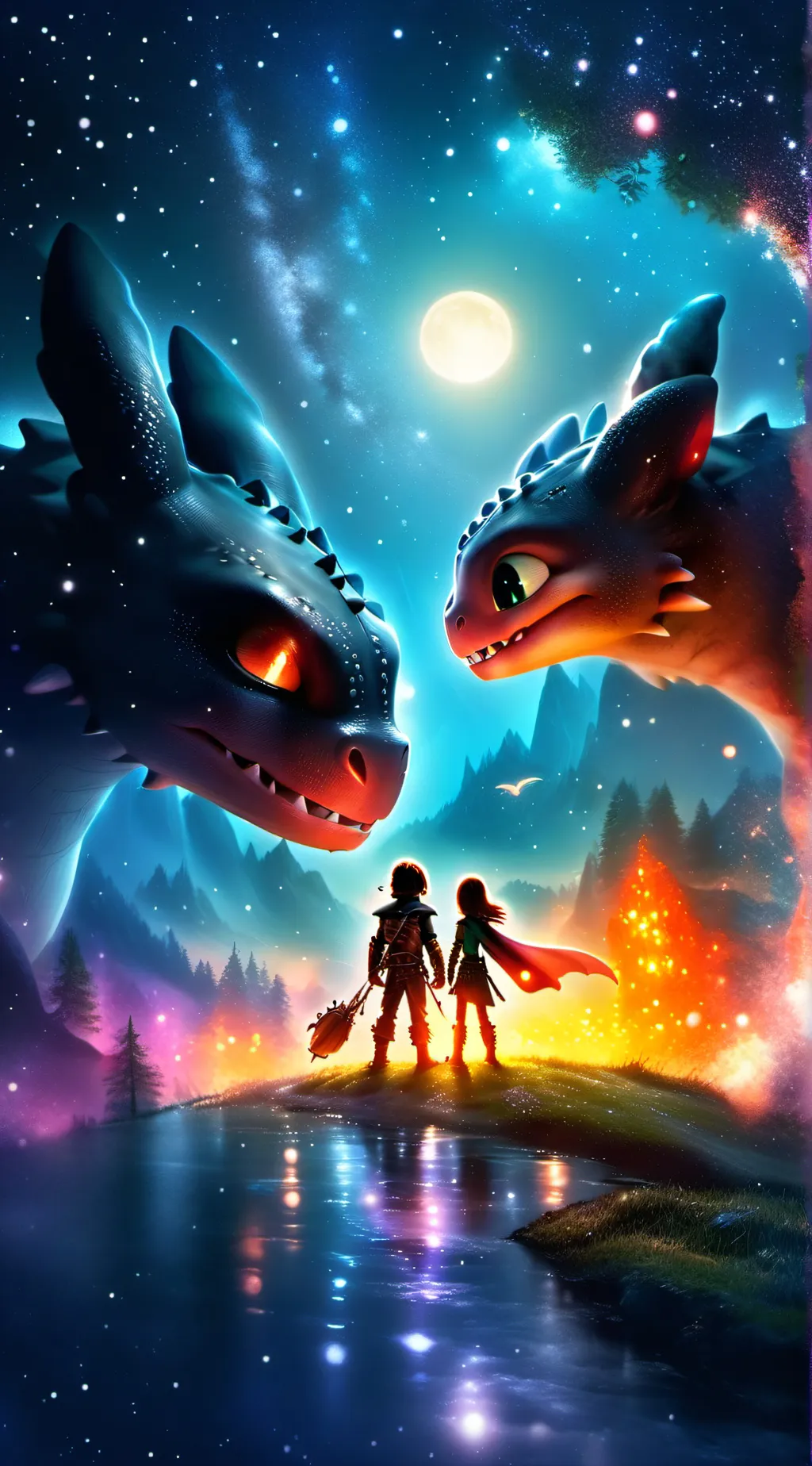 ai character: httyd talkie background