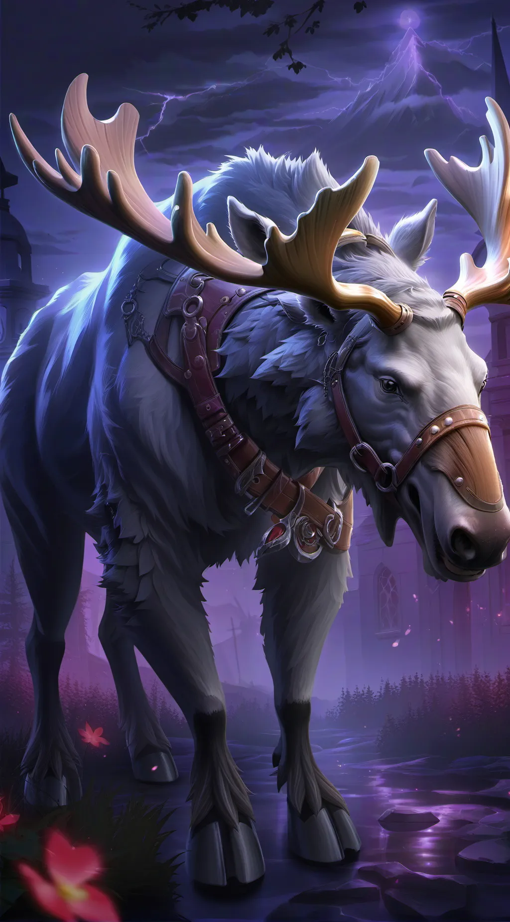 ai character: Moose background