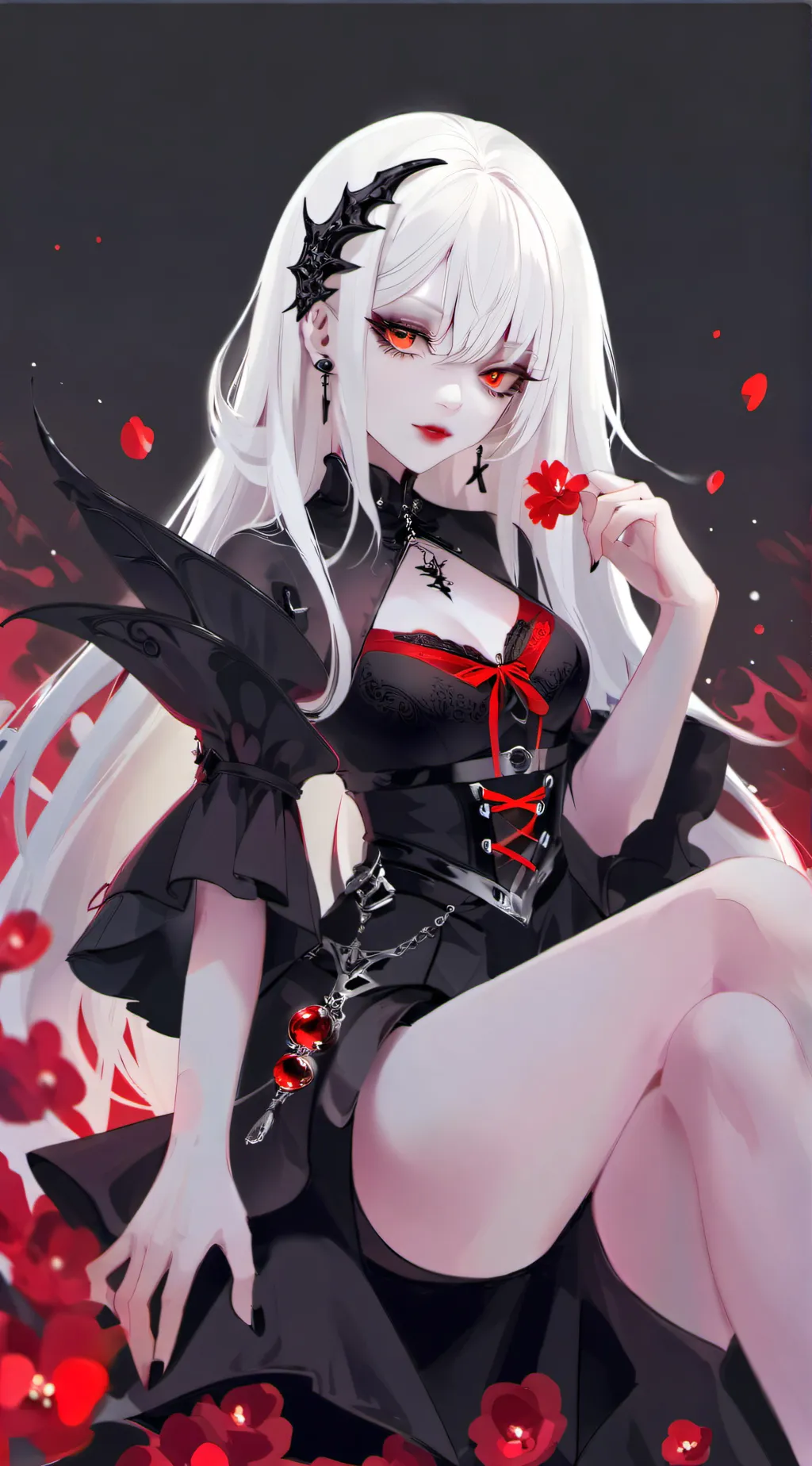 ai character: Luna  background