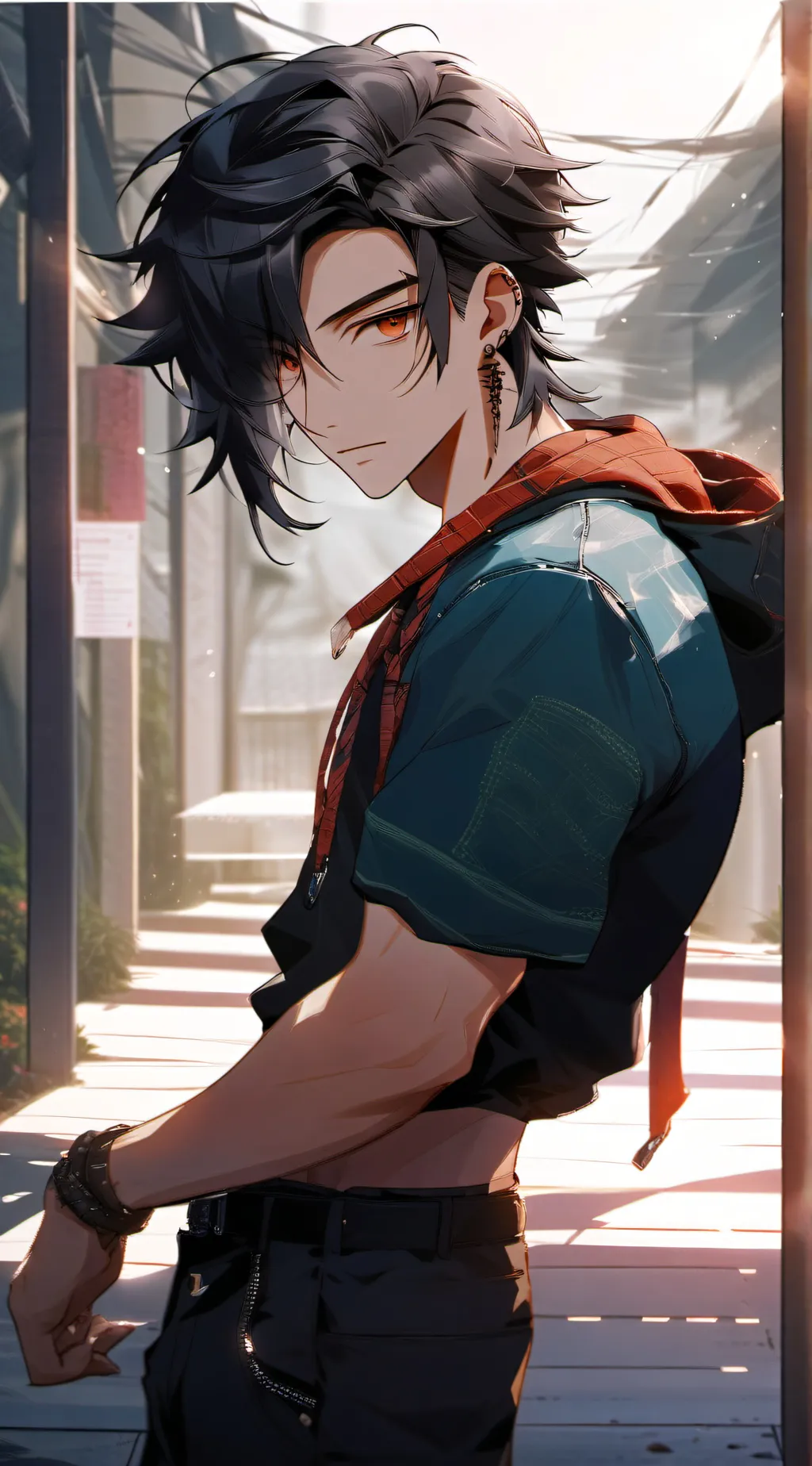 ai character: owen background