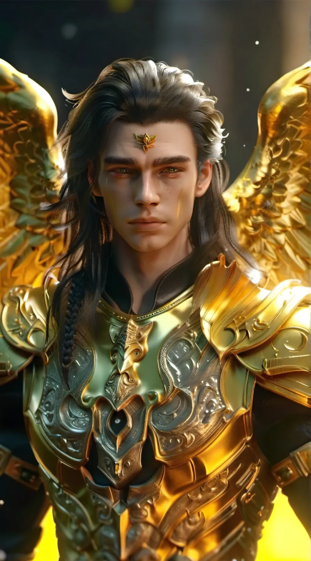 ai character: Raven background