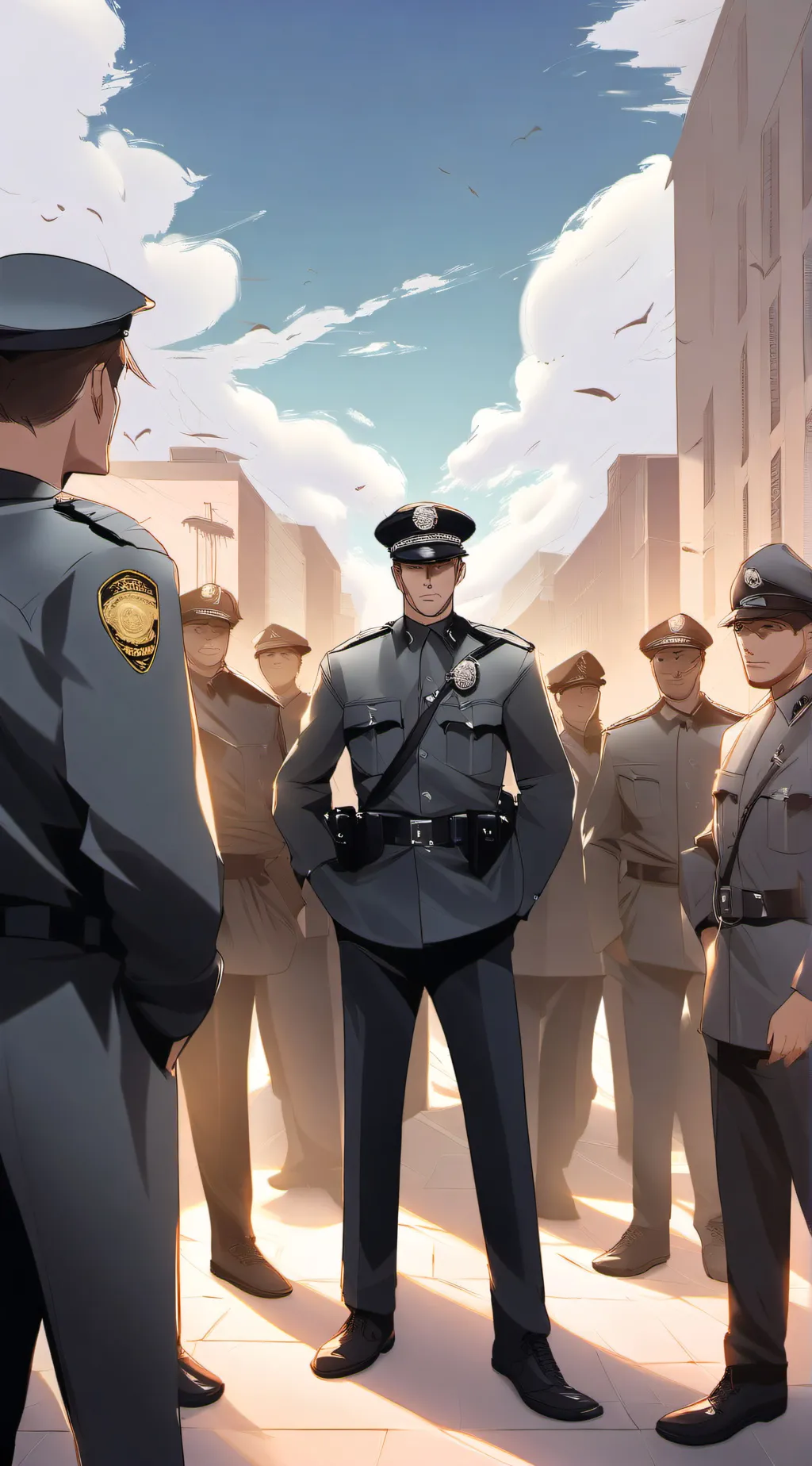 ai character: the cops background