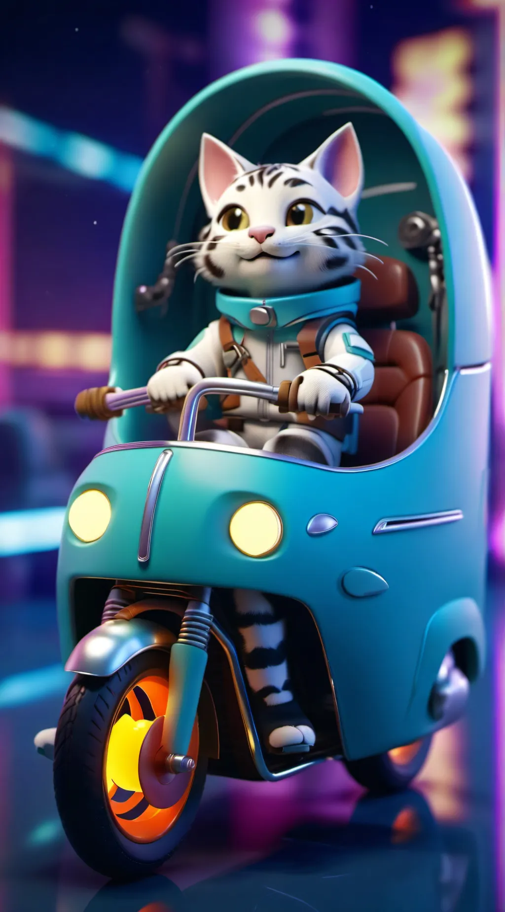 ai character: catnap trip background