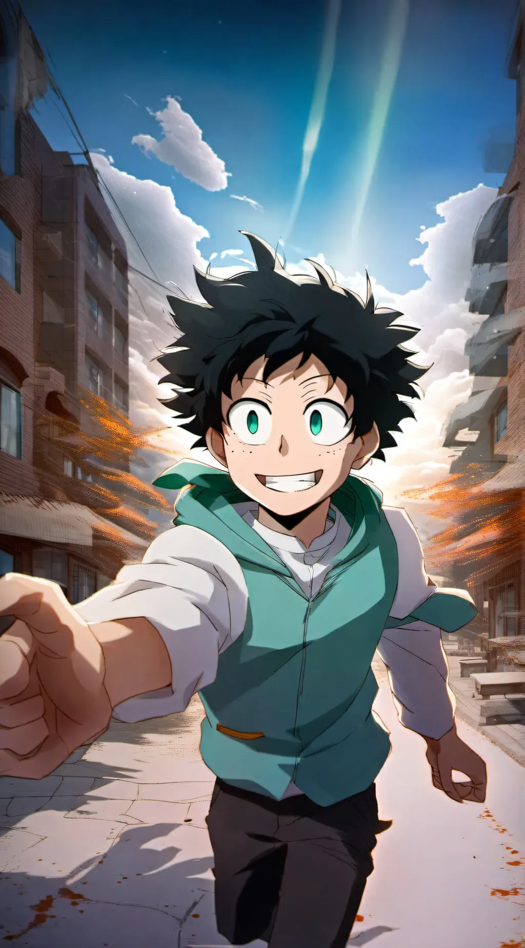 ai character: Mha  background