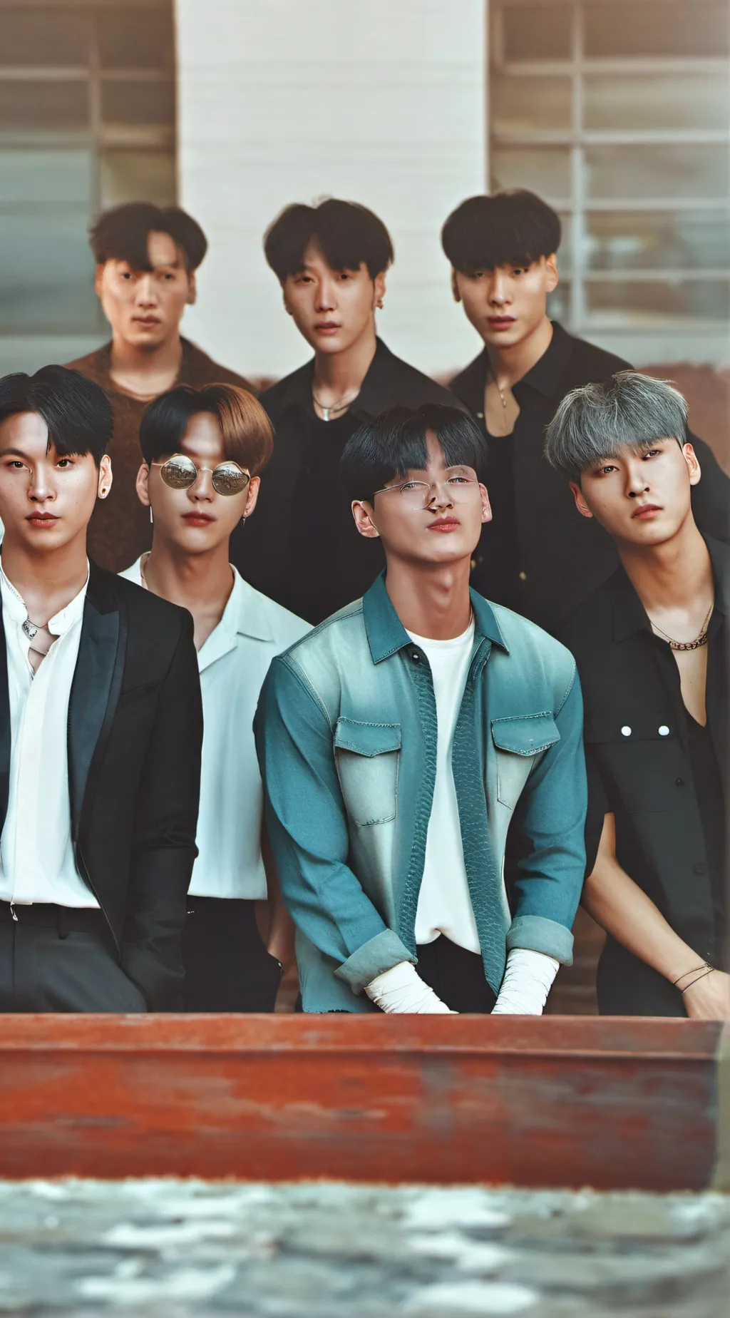 ai character: bts😊 background