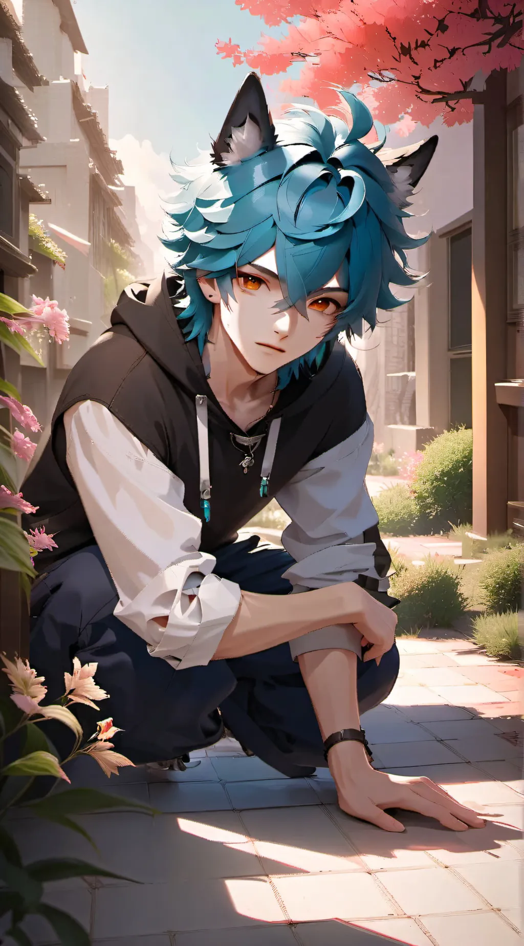 ai character: 🐶🐕sam🐕🐶 background