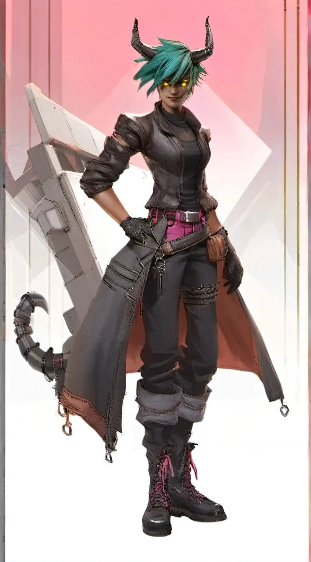 ai character: YingLing Lui background