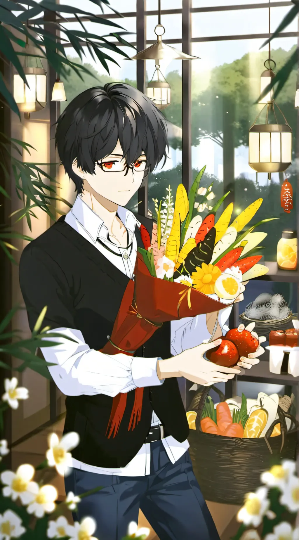 ai character: joshiro background