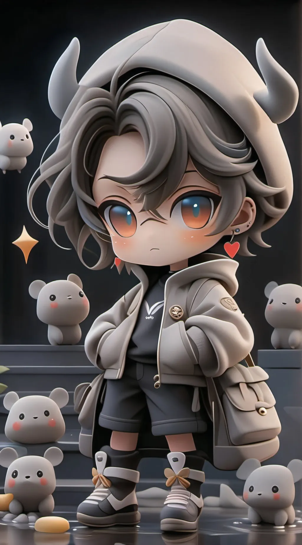 ai character: Kai background