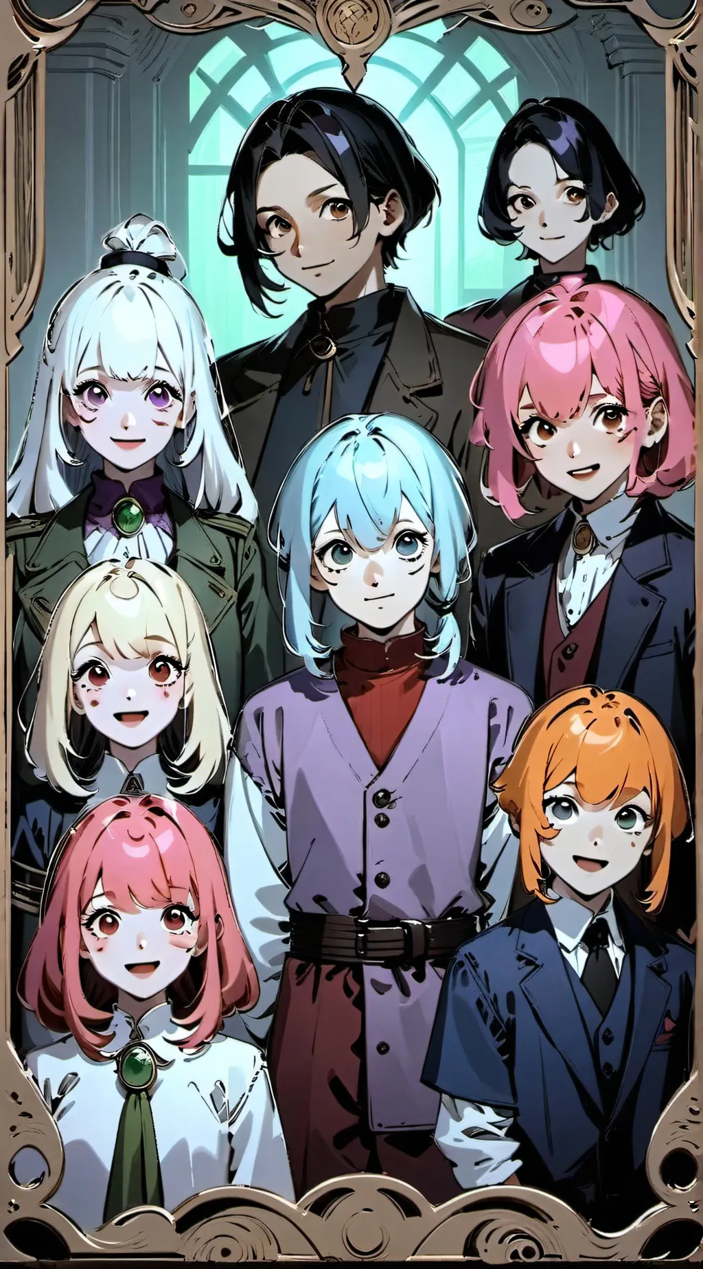 ai character: krew  background