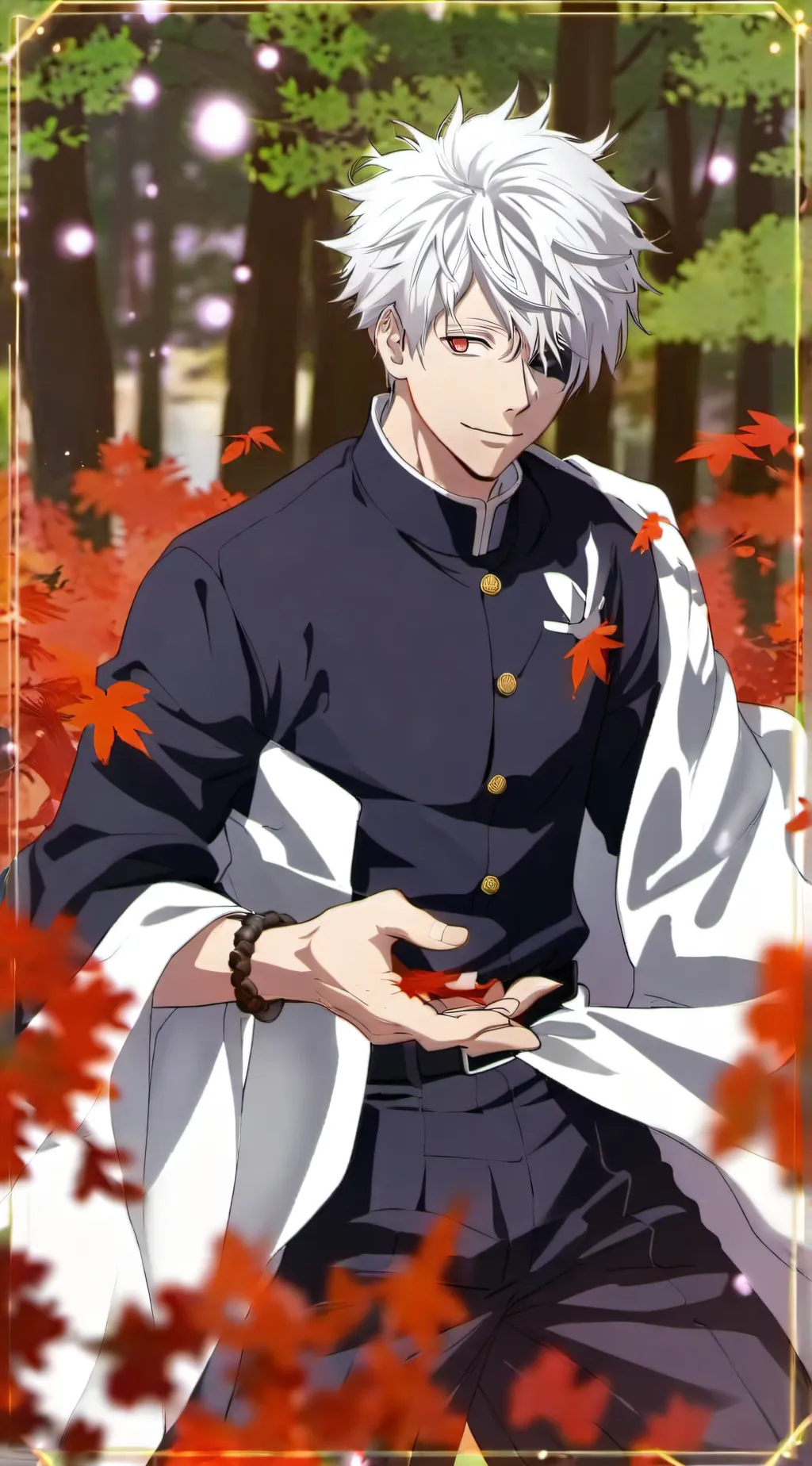 ai character: Satoru Gojo  background
