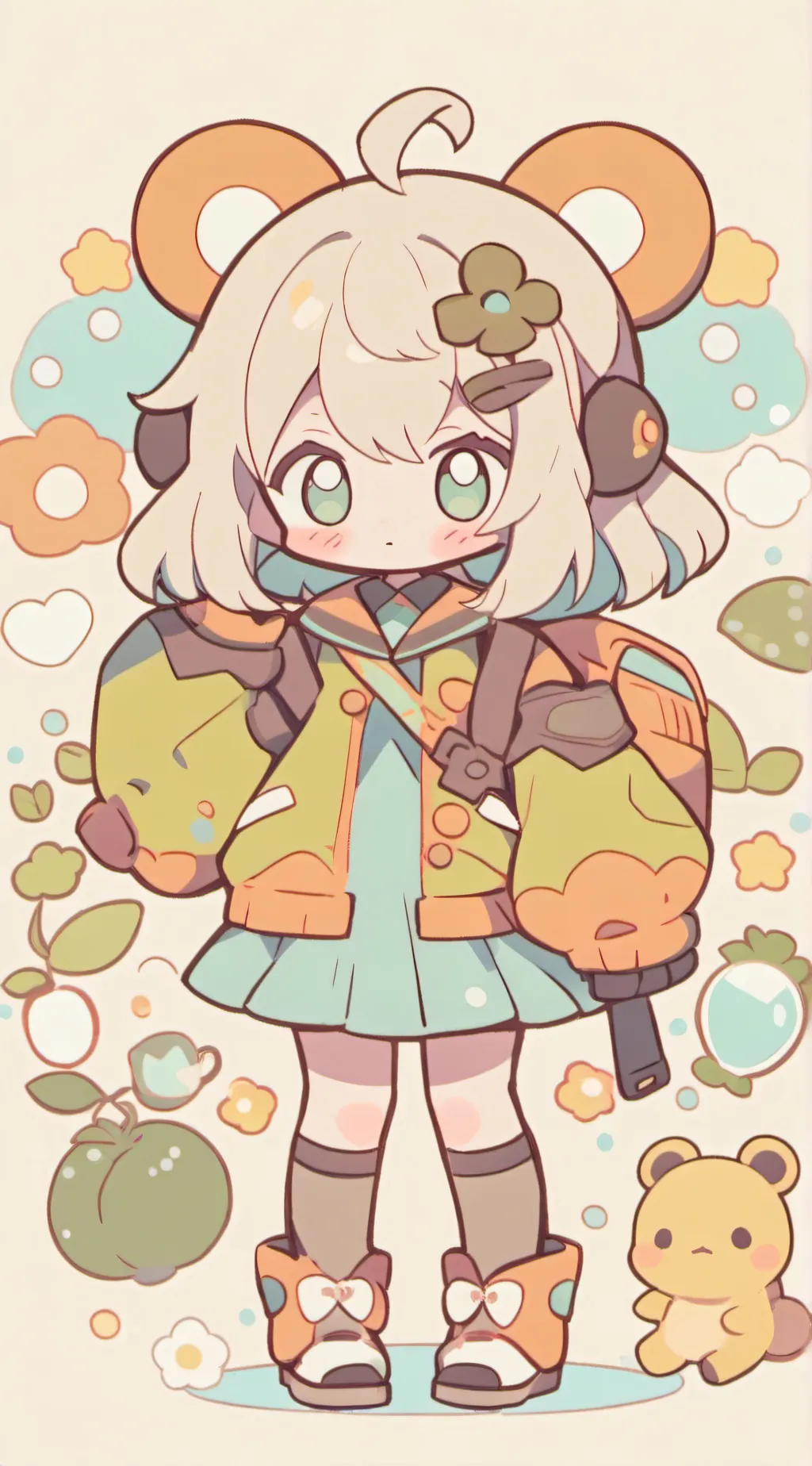 ai character: birthday person! background