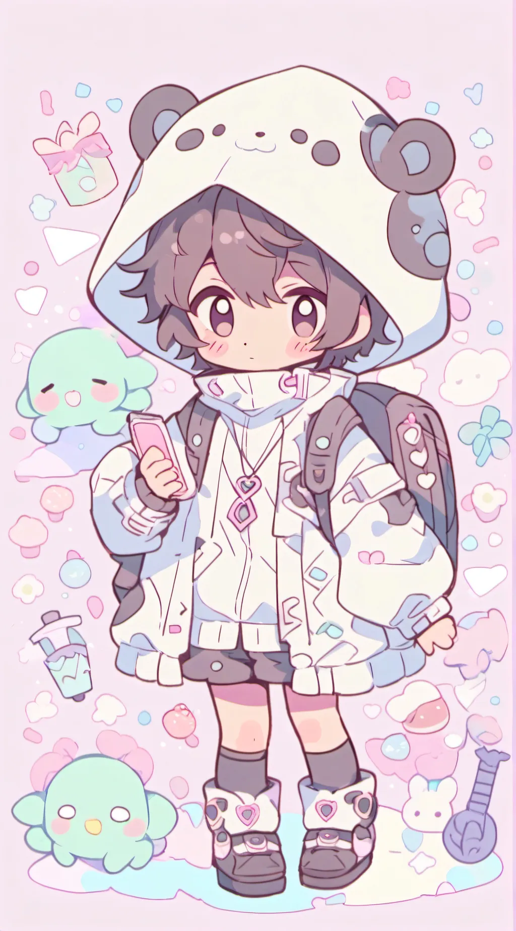 ai character: Me background
