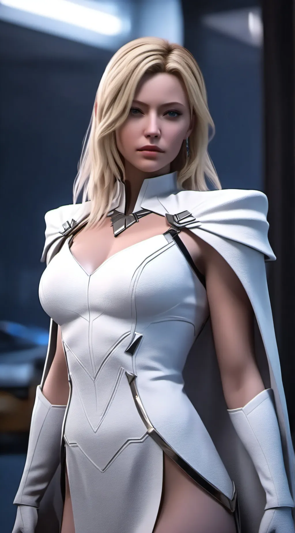 ai character: Emma Frost background