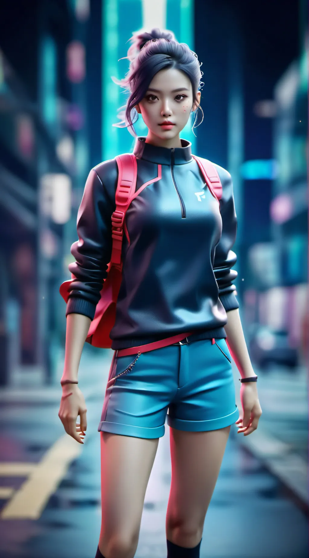 ai character: Kimora background