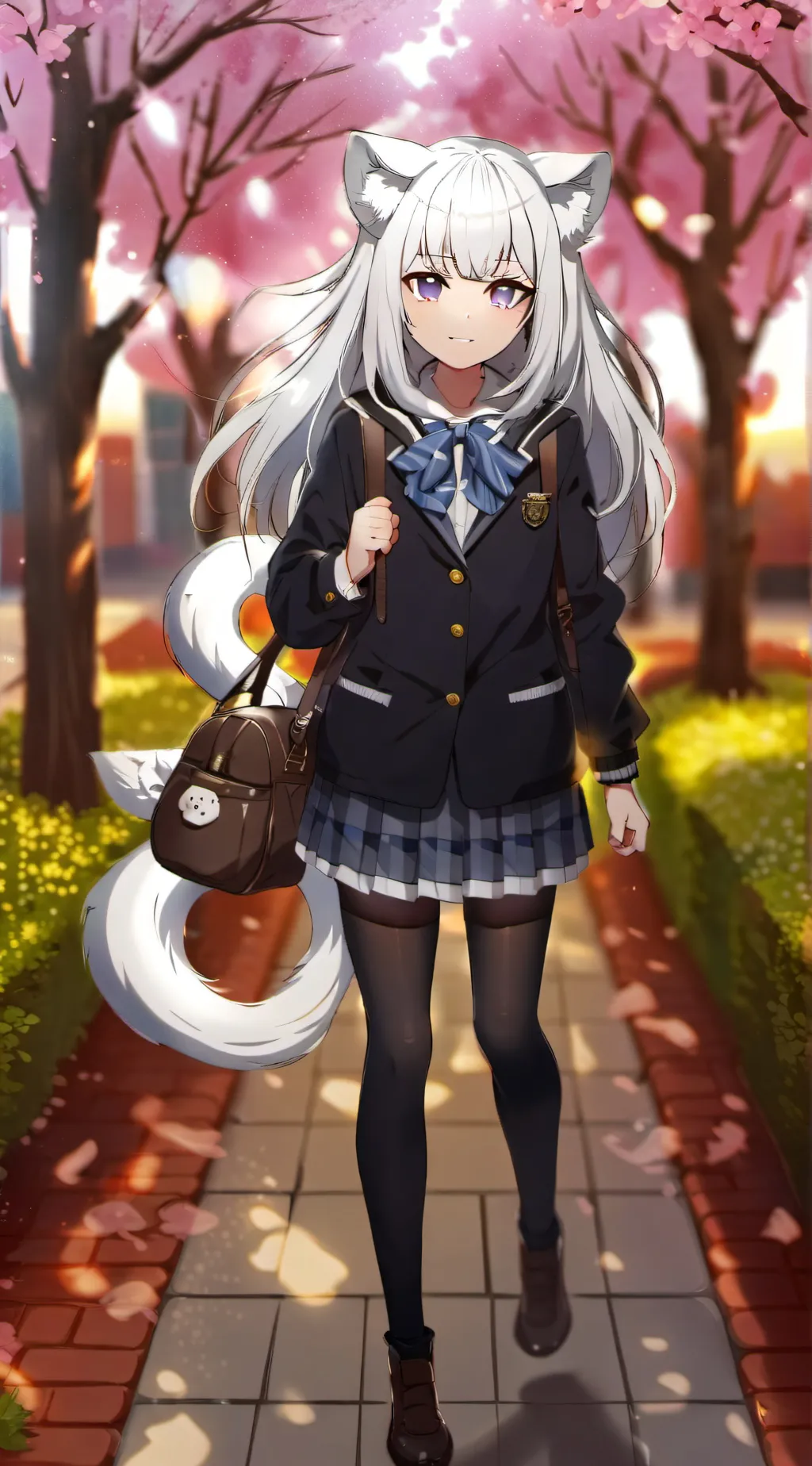 ai character: Luna  background