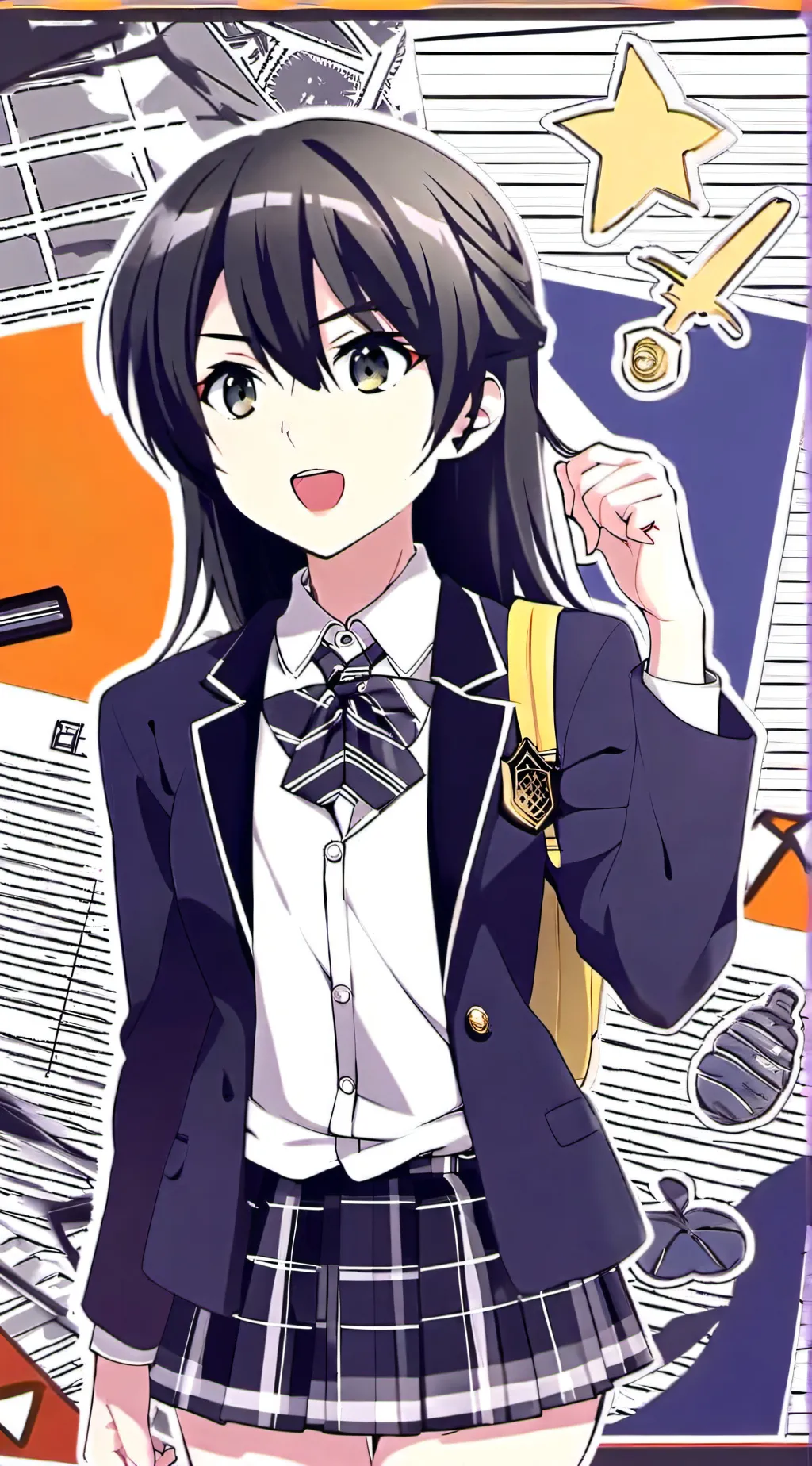 ai character: Kuze and Asahi background