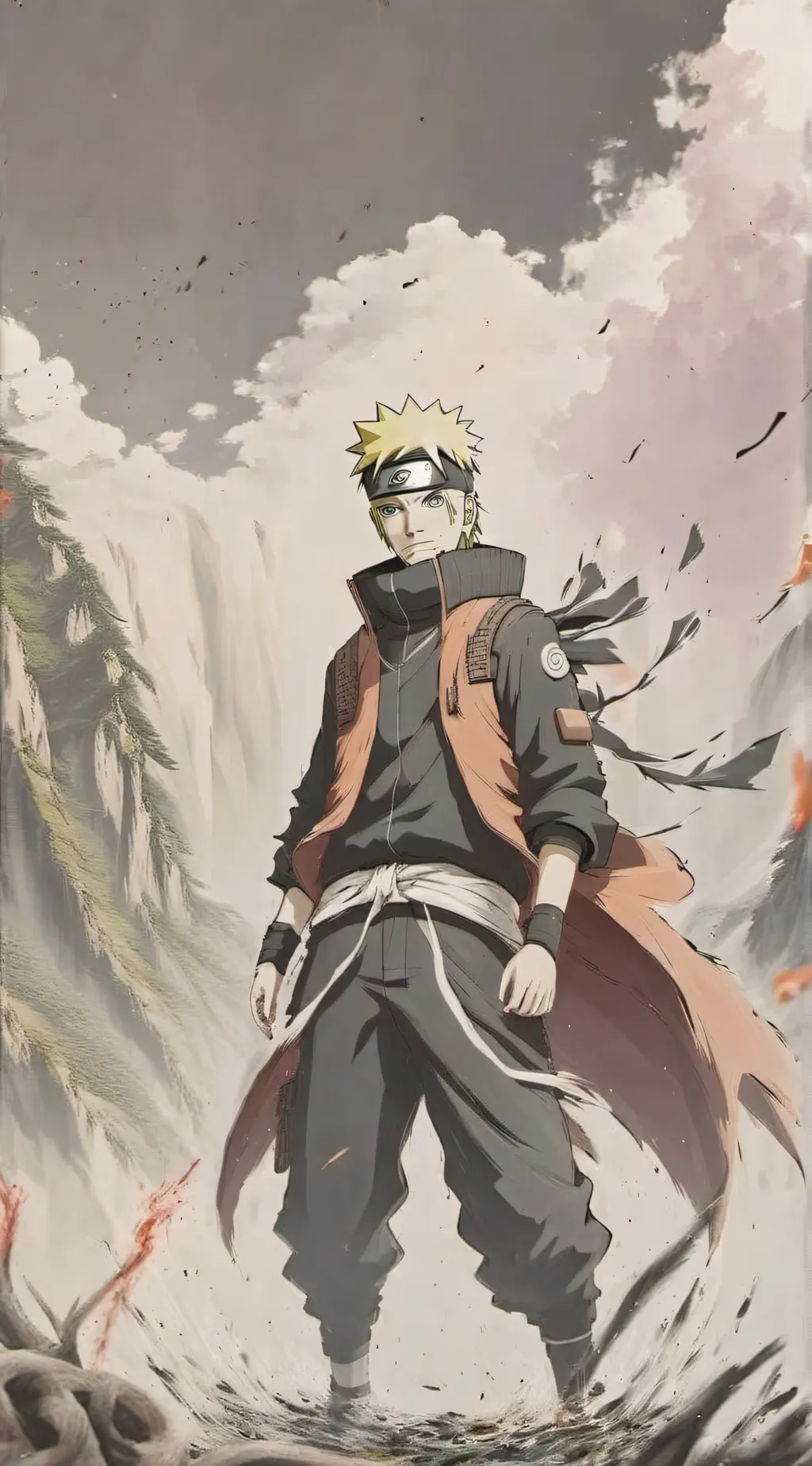 ai character: Naruto world  background