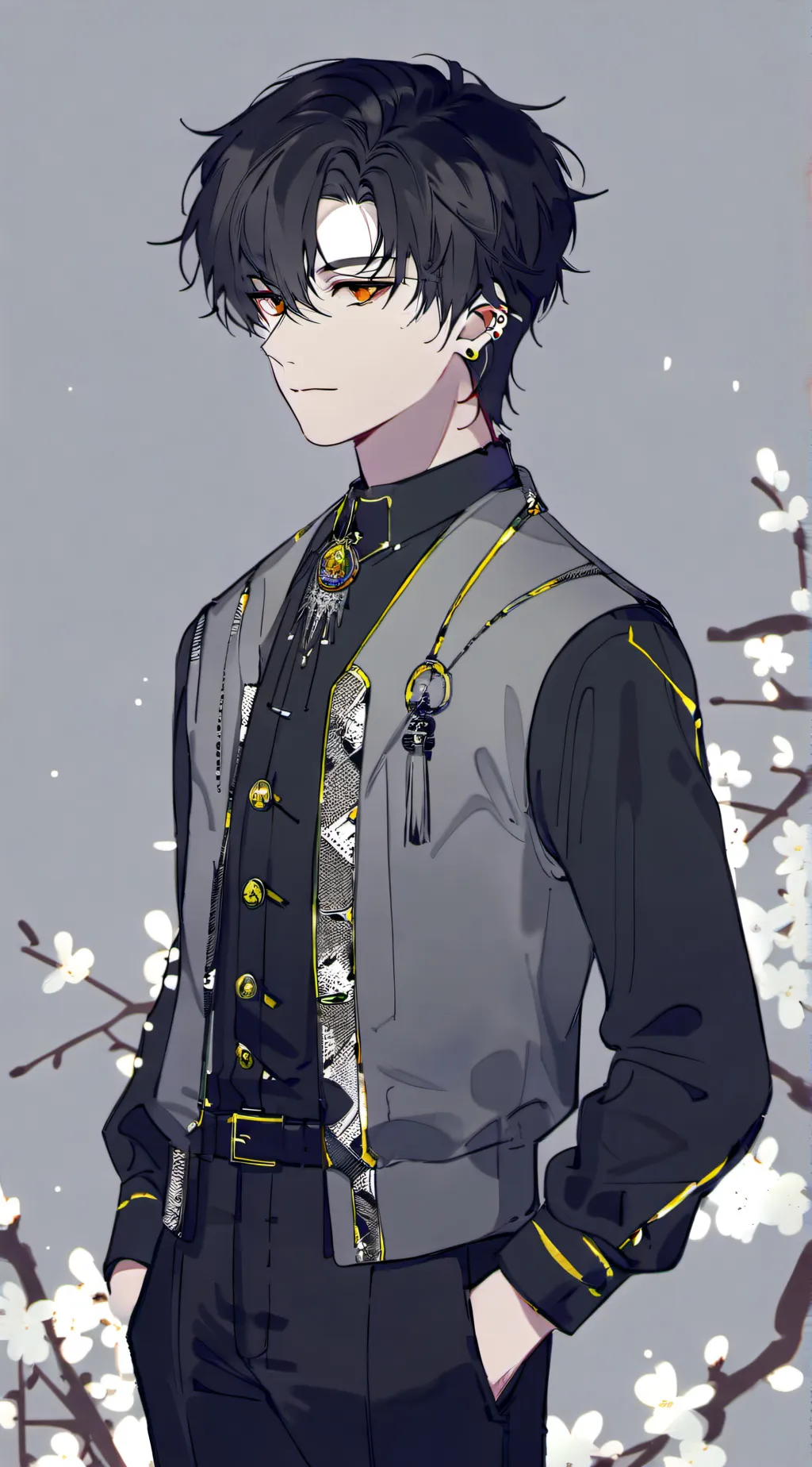 ai character: Nick  background