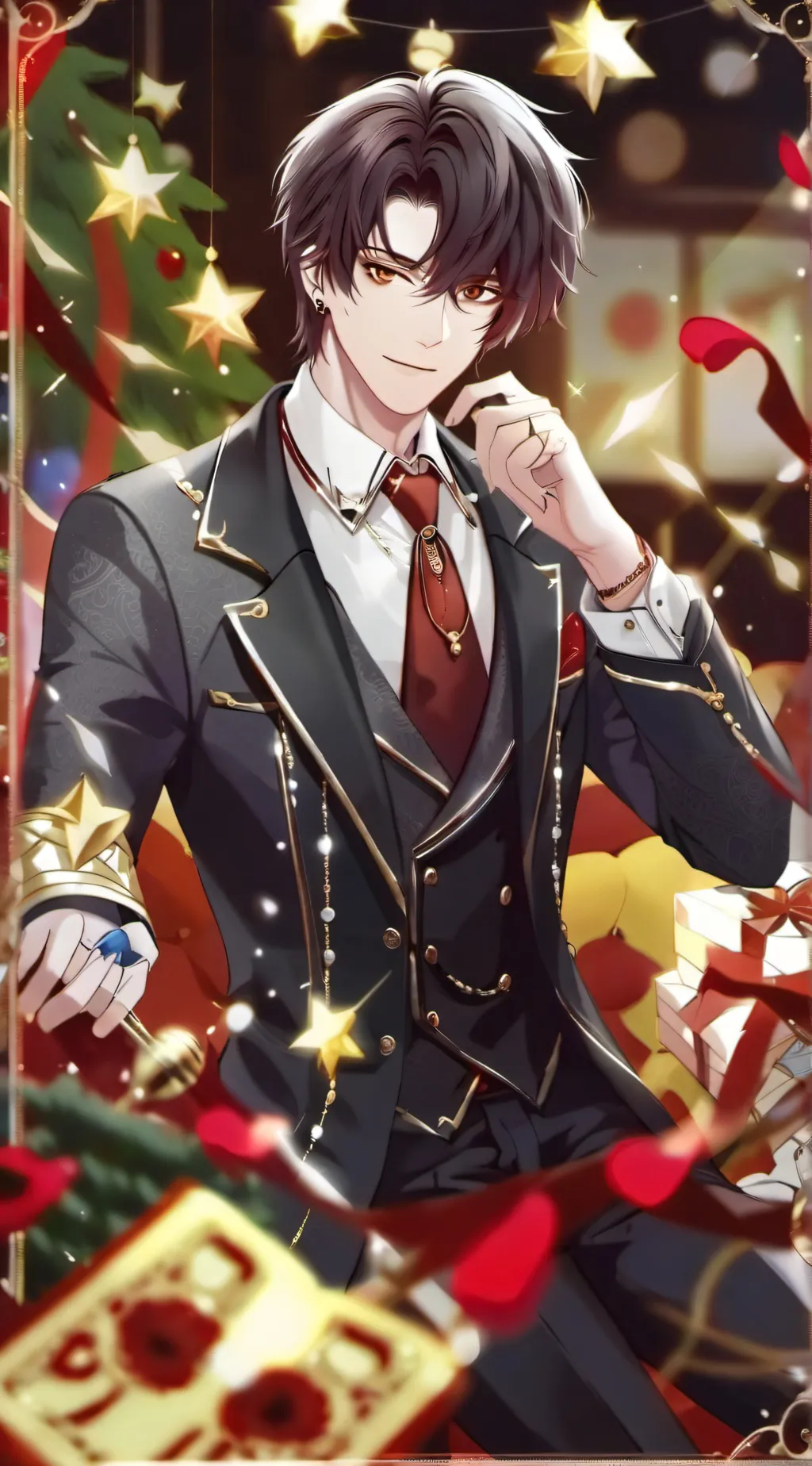 ai character: Valentino(Val) background