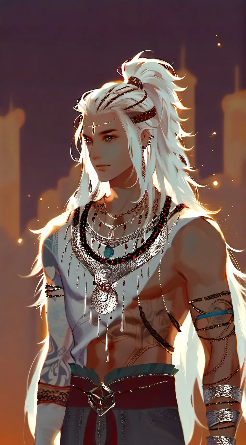 ai character: Tavin background