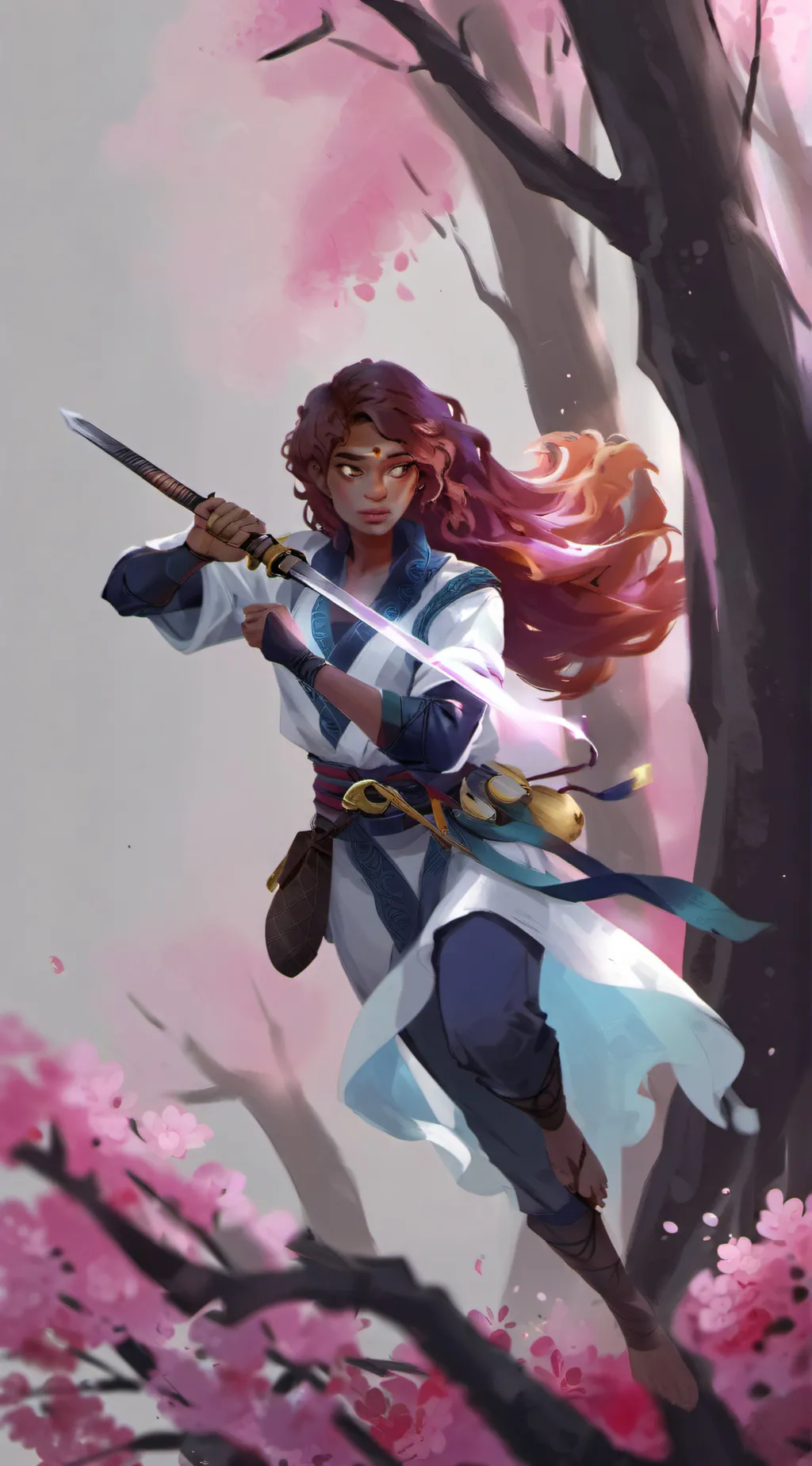 ai character: Hazel Levesque  background