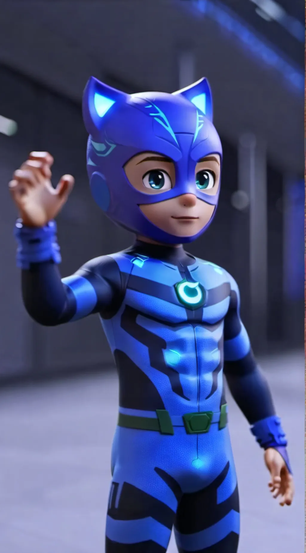 ai character: Catboy background