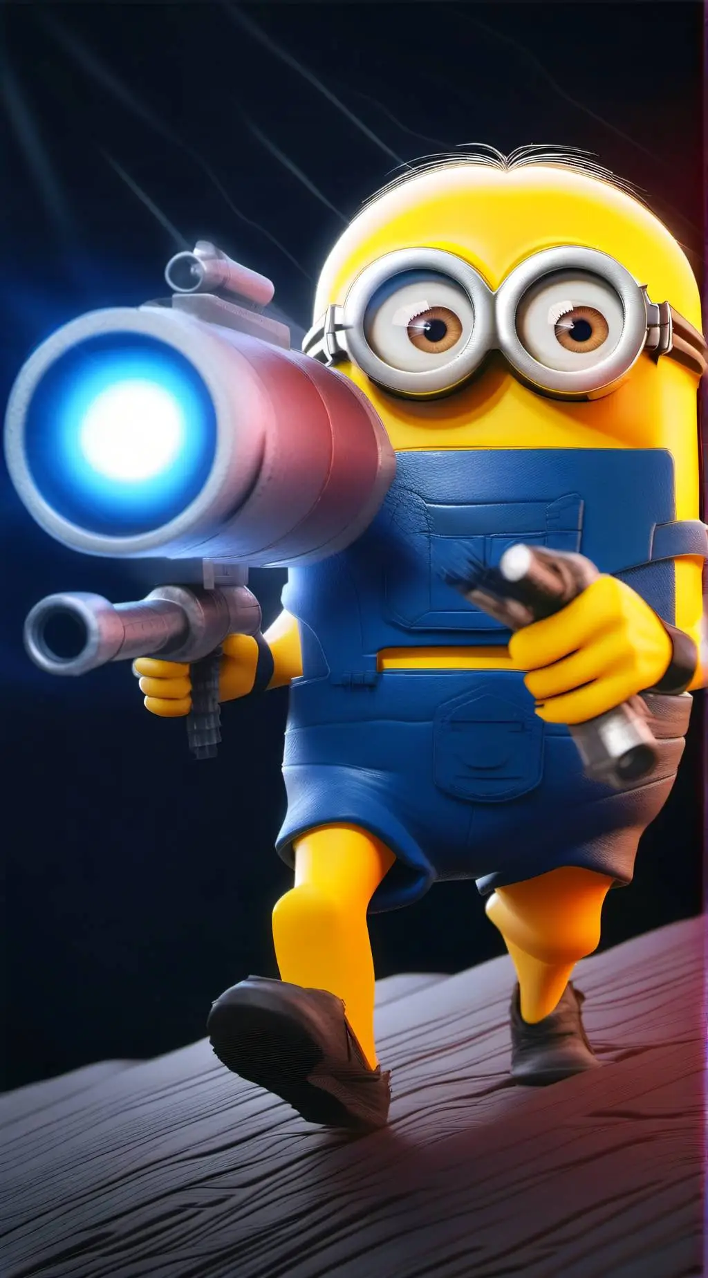 ai character: Mega minion Mel background