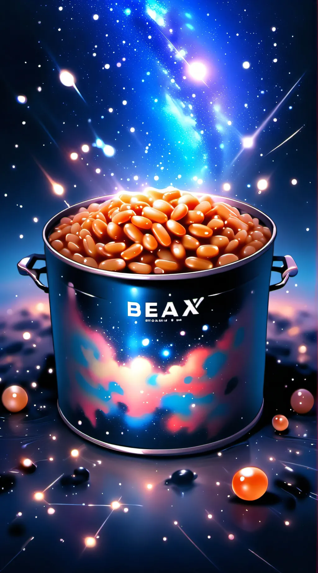 ai character: beans background