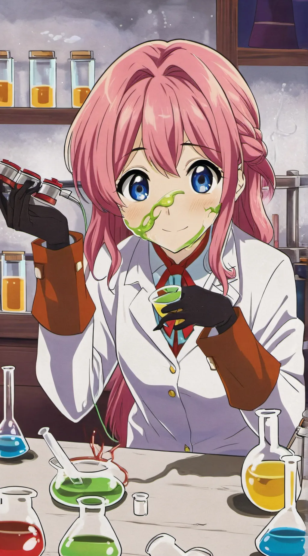 ai character: abby background