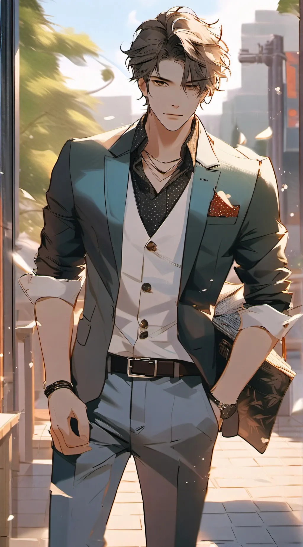 ai character: Atlas  background