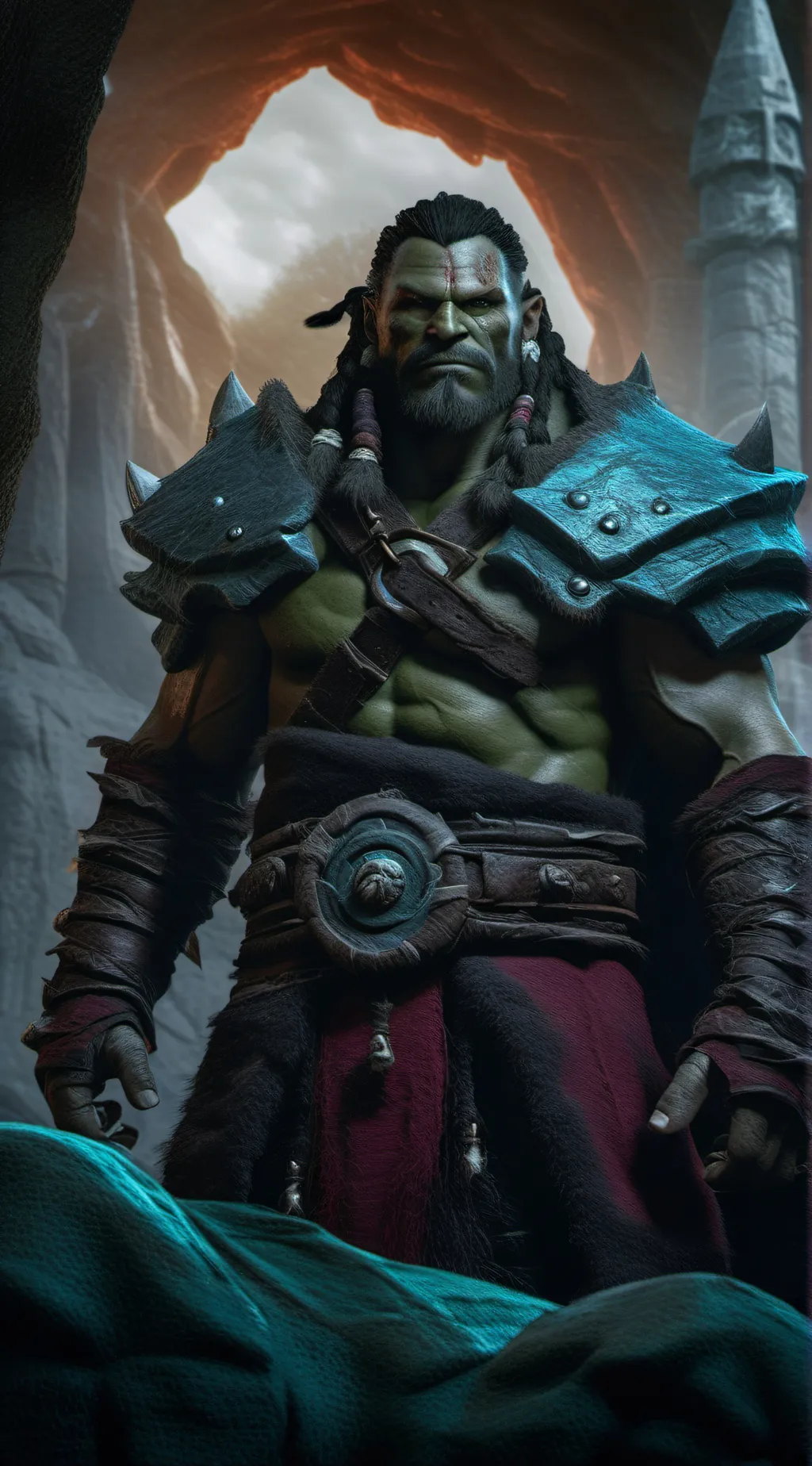ai character: WARCRAFT  background